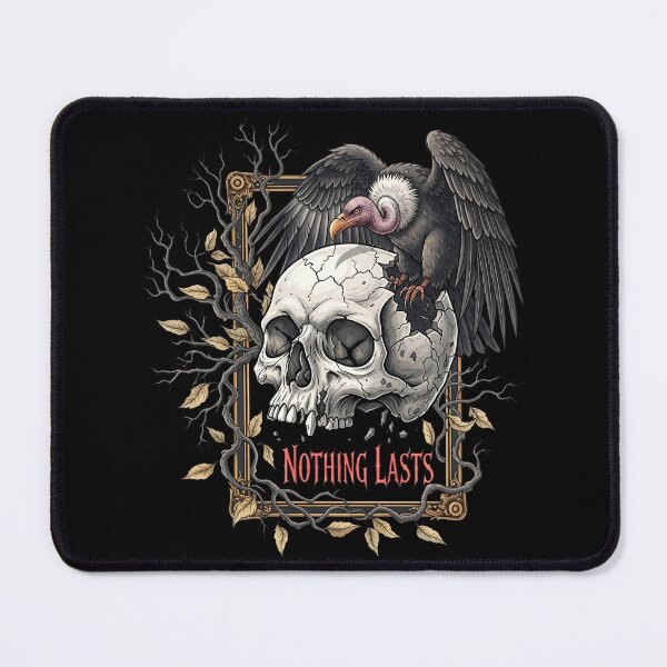 Item preview, Nothing Lasts Skull Vulture and Dead Foliage designed and sold by nuel-art.