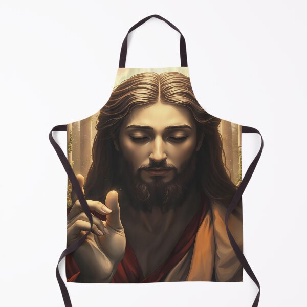 Item preview, Portrait of Jesus Christ in Nature designed and sold by Bensoncreatives.