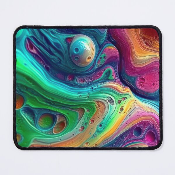 Item preview, Galactic Paint Melt - Psychedelic Fluid Planets designed and sold by B-Russ-Stuff.