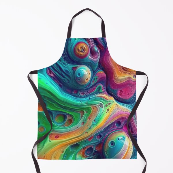 Item preview, Galactic Paint Melt - Psychedelic Fluid Planets designed and sold by B-Russ-Stuff.