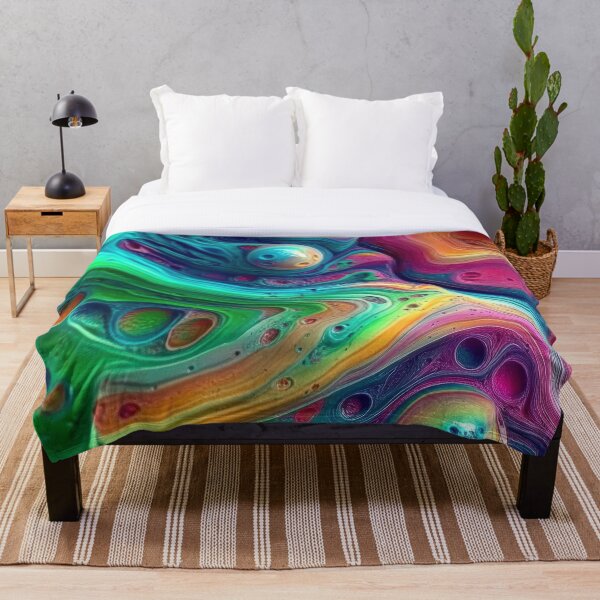 Artikelvorschau, Galaktischer Farbschmelz – Psychedelische Fluidplaneten entworfen und verkauft von B-Russ-Stuff.