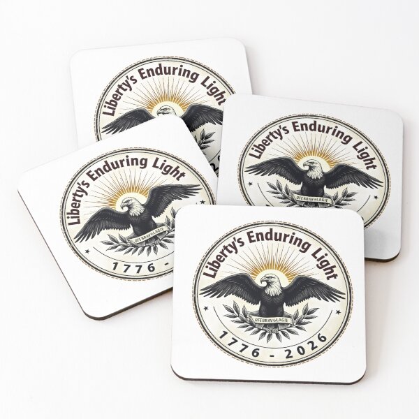 Item preview, Liberty's Enduring Light 1776 - 2026 designed and sold by ArtelierMe.