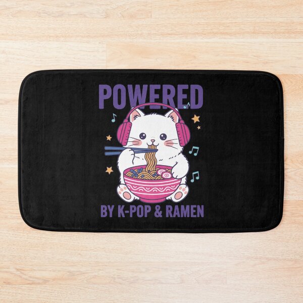 Item preview, Powered By K-Pop And Ramen Kpop Korean Music Anime designed and sold by LuminOrb.