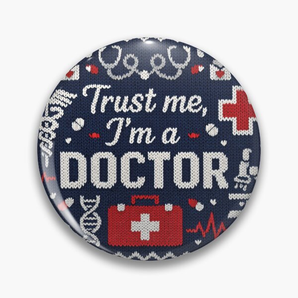 Artikelvorschau, Trust me I'm a Doctor – Mediziner Strick Design entworfen und verkauft von Mauswohn.