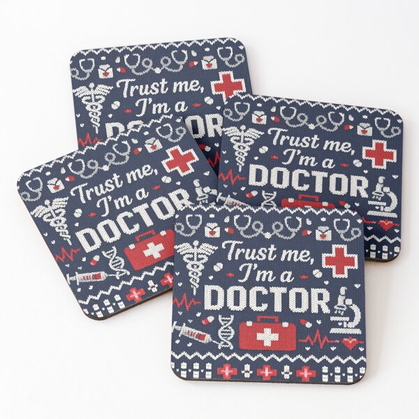 Item preview, Trust me I'm a Doctor – medical knit design designed and sold by Mauswohn.