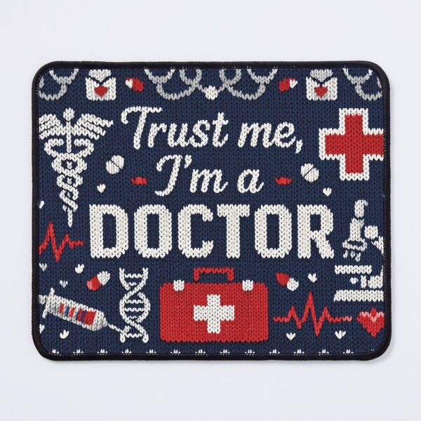 Item preview, Trust me I'm a Doctor – medical knit design designed and sold by Mauswohn.