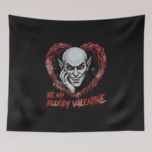Item preview, Be My Bloody Valentine designed and sold by AdyKurniawan.