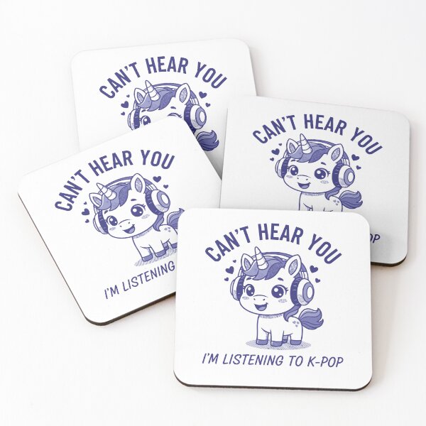 Item preview, Cant Hear You Im Listening To K-Pop Korean Music designed and sold by LuminOrb.