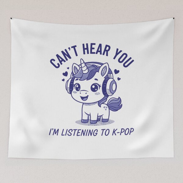 Item preview, Cant Hear You Im Listening To K-Pop Korean Music designed and sold by LuminOrb.