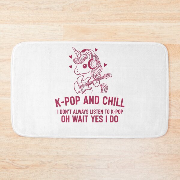Item preview, K-POP AND CHILL I DON'T ALWAYS LISTEN TO K-POP designed and sold by LuminOrb.