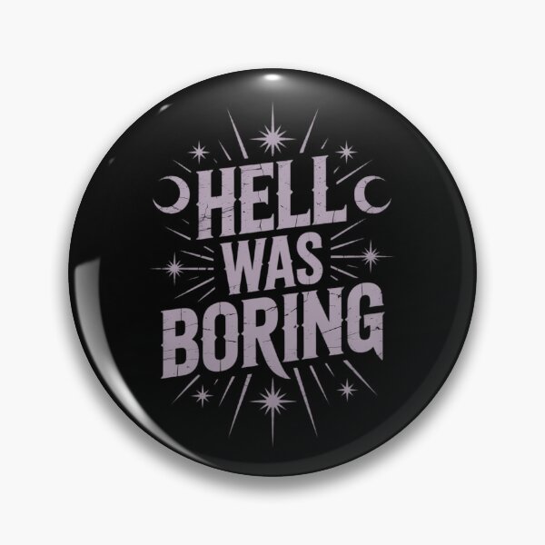 Item preview, Hell Was Boring - Aesthetic Emo Goth designed and sold by LittleBO5.