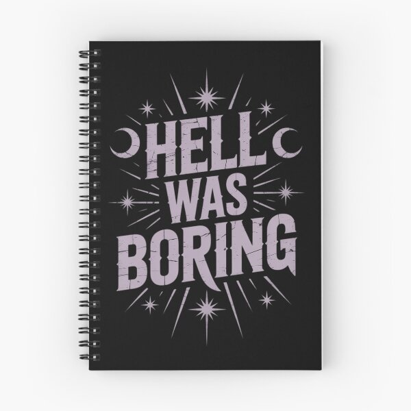 Item preview, Hell Was Boring - Aesthetic Emo Goth designed and sold by LittleBO5.