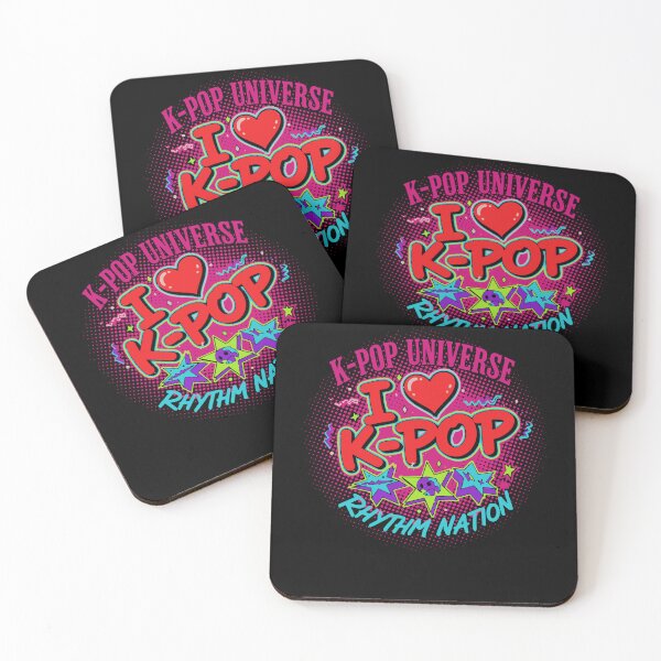 Item preview, K-Pop Universe I Love K-Pop Rhythm Nation Korean designed and sold by LuminOrb.