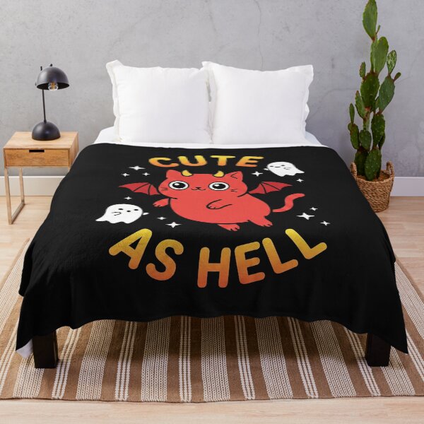 Item preview, Cute As Hell Devil Cat designed and sold by AdyKurniawan.