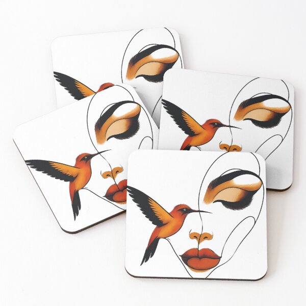 Item preview, Abstract retro geometric portrate,face,cool, eye. designed and sold by treesdesign.