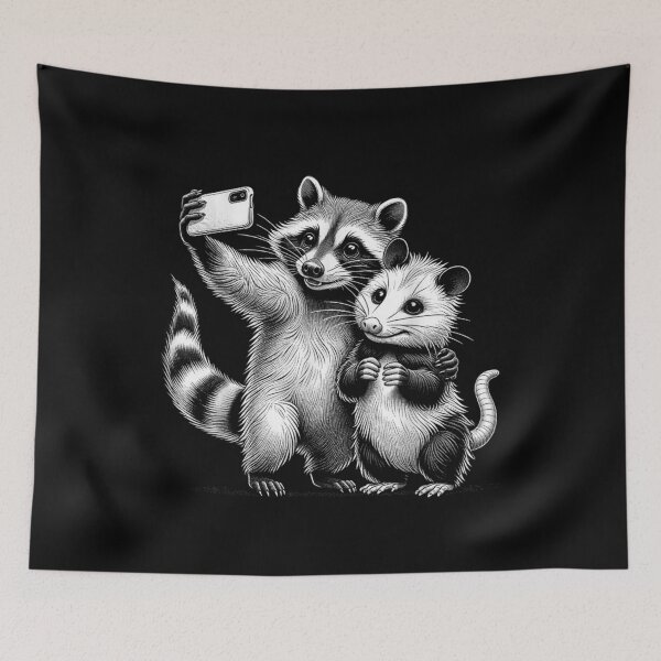 Item preview, Opossum Racoon Selfie Funny Meme Wild West Possum Graphic  , Opossum Gift For Mom Dad Kids designed and sold by Opossum GIFT ★★★★★.