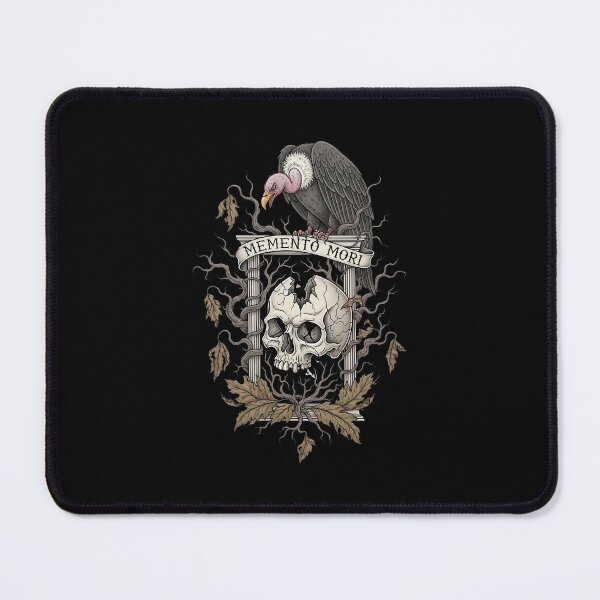 Item preview, Memento Mori Skull Vulture and Dead Foliage designed and sold by nuel-art.