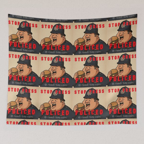 Item preview, STOP PRESS - POLICE designed and sold by AlienAlmanac.