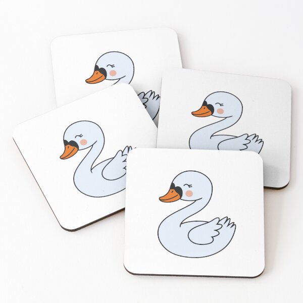 Item preview, Graceful Smiling Swan designed and sold by JAMESAMORN.