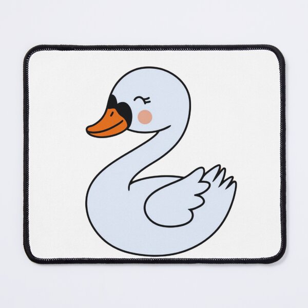 Item preview, Graceful Smiling Swan designed and sold by JAMESAMORN.