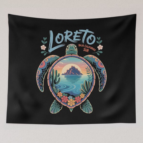Item preview, La Paz – Ensenada – Loreto - Todos Santos - San José del Cabo - Valle de Guadalupe - Bahía de los Ángeles - Baja California - Baja California Sur – mexico - sea turtle – mexican ocean – mexican beach designed and sold by JansenGS.