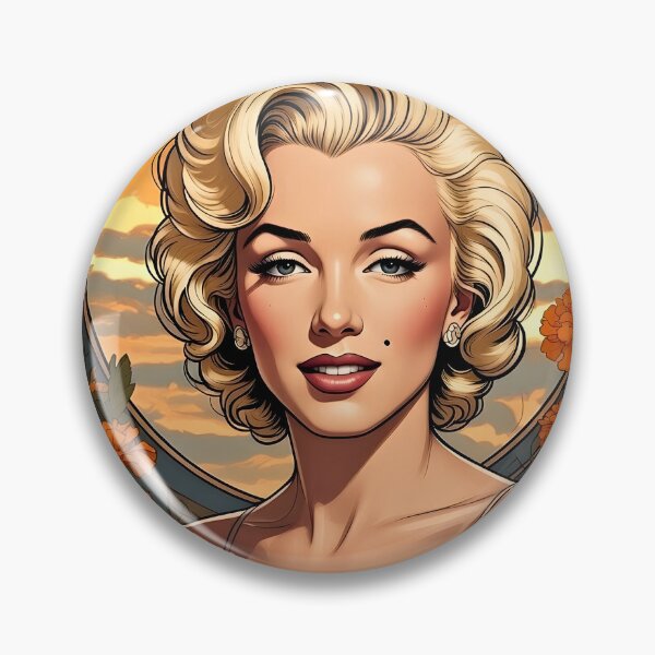 Item preview, Marilyn Monroe Stunning Retro Goddess Fantasy Pinup Beauty designed and sold by BorgSpareParts.