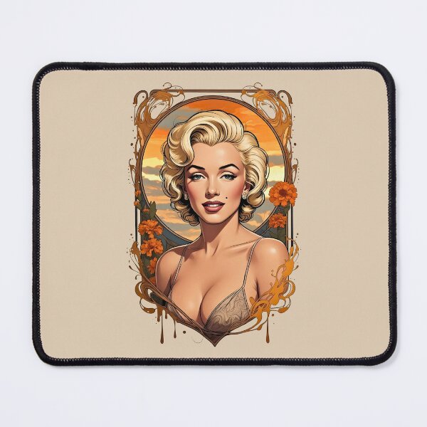 Item preview, Marilyn Monroe Stunning Retro Goddess Fantasy Pinup Beauty designed and sold by BorgSpareParts.