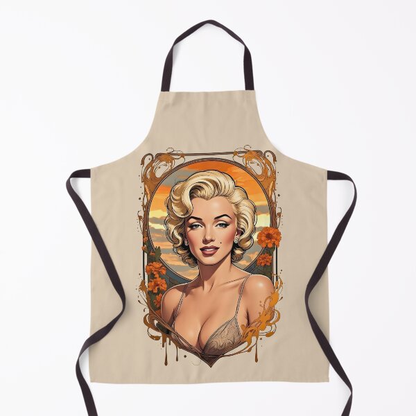 Item preview, Marilyn Monroe Stunning Retro Goddess Fantasy Pinup Beauty designed and sold by BorgSpareParts.