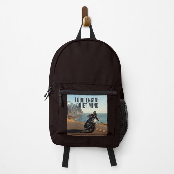 Item preview, “Loud engine, quiet mind” silence in the head and the sound of the engine that says it all. designed and sold by Nikoverse.