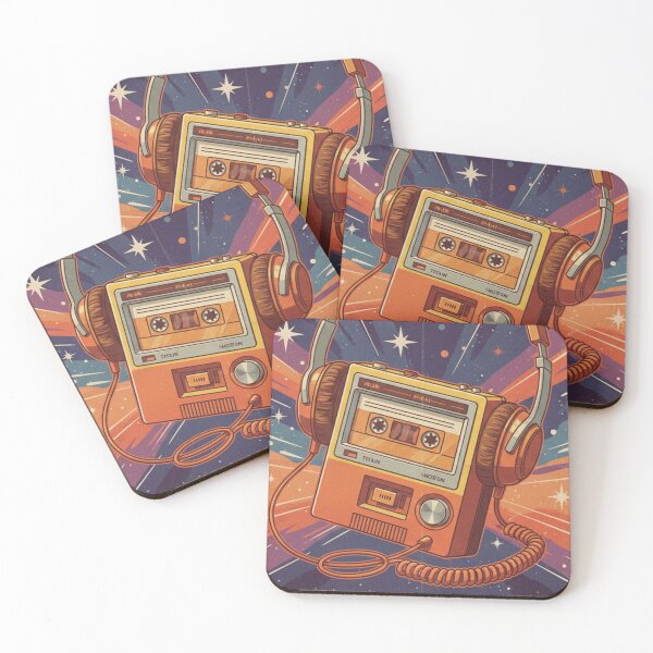 Item preview, Retro Space Sounds Walkman Poster designed and sold by Dariusz.K.