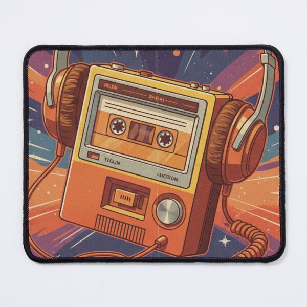 Item preview, Retro Space Sounds Walkman Poster designed and sold by Dariusz.K.