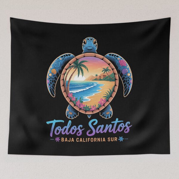 Item preview, La Paz – Ensenada – Loreto - Todos Santos - San José del Cabo - Valle de Guadalupe - Bahía de los Ángeles - Baja California - Baja California Sur – mexico - sea turtle – mexican ocean – mexican beach designed and sold by JansenGS.