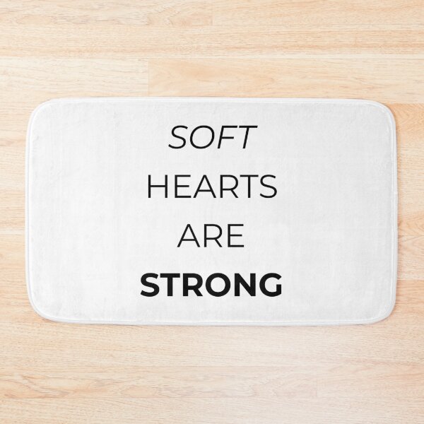 Item preview, Soft hearts are strong! designed and sold by Mikidesign1988.