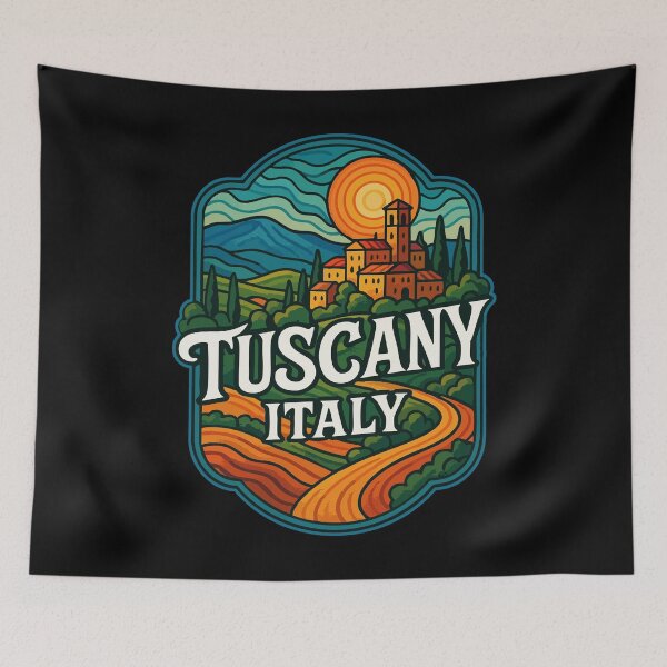 Item preview, Tuscany Italy Travel designed and sold by TomFrontierArt.