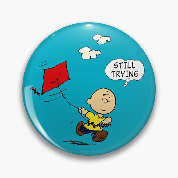 Item preview, Charlie Brown - Kite -  Still Trying designed and sold by Stafungia.