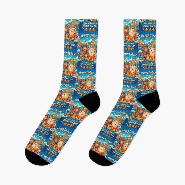Item preview, Tibetan New Year Greeting with Yaks and Prayer Flags in the Himalayas designed and sold by Aryabek.