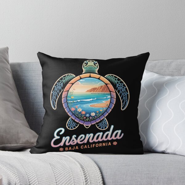 Item preview, sunset tropical – plumeria – vacation – travel coastal - turtle art - tropical turtle - ocean vibes - beach sunset - coastal sunset - sea of cortez - tropical flowers - palm leaves - island vibes designed and sold by JansenGS.