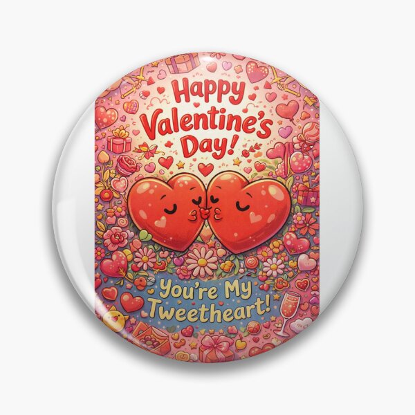 Item preview, Cute Valentine’s Day Heart Couple Surrounded by Love and Sweets designed and sold by Aryabek.