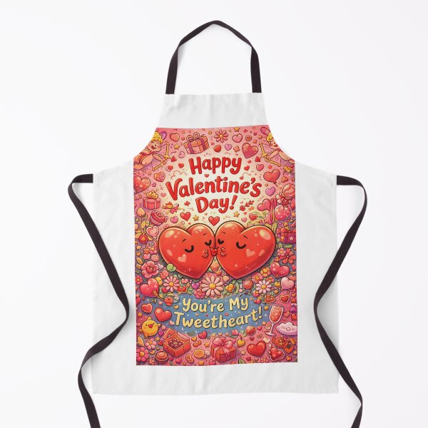 Item preview, Cute Valentine’s Day Heart Couple Surrounded by Love and Sweets designed and sold by Aryabek.