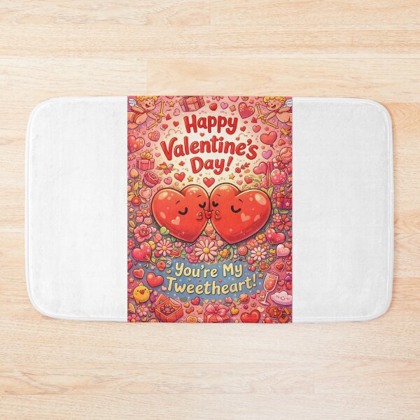 Item preview, Cute Valentine’s Day Heart Couple Surrounded by Love and Sweets designed and sold by Aryabek.