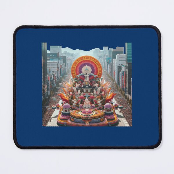 Item preview, Grand Floral City Parade in South Korea – Realistic Festival Scene designed and sold by PaintMeWorld.