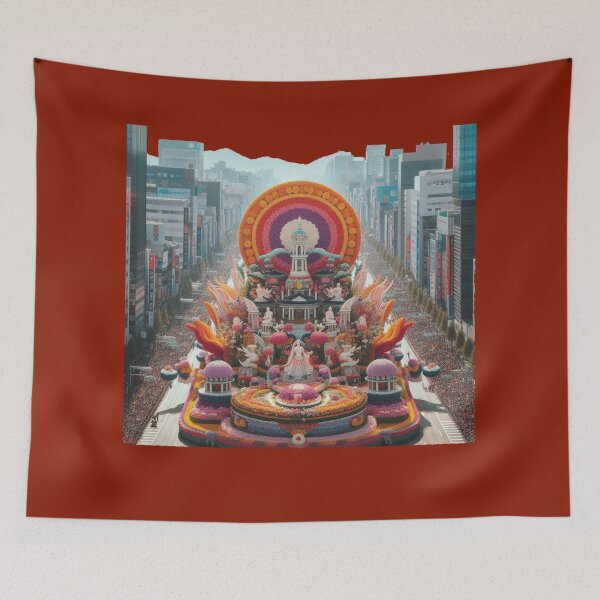Item preview,  Grand Floral City Parade in South Korea – Realistic Festival Scene designed and sold by PaintMeWorld.
