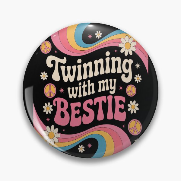 Item preview, Twinning With My Bestie Twins Friends Twin Matching designed and sold by HaiharryCartoon.