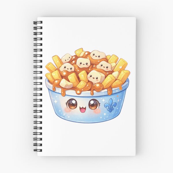 Item preview, Cute Kawaii Poutine Illustration | Quebec Food Art | Canadian Comfort Food Gift Design designed and sold by JonathanP514.