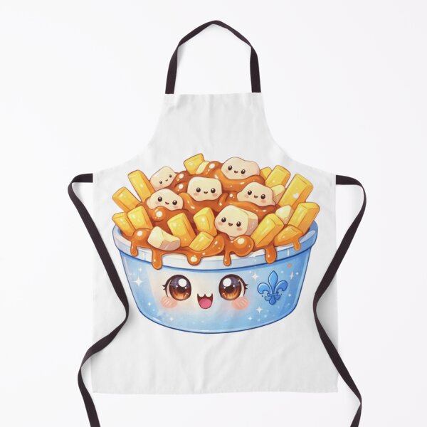 Item preview, Cute Kawaii Poutine Illustration | Quebec Food Art | Canadian Comfort Food Gift Design designed and sold by JonathanP514.