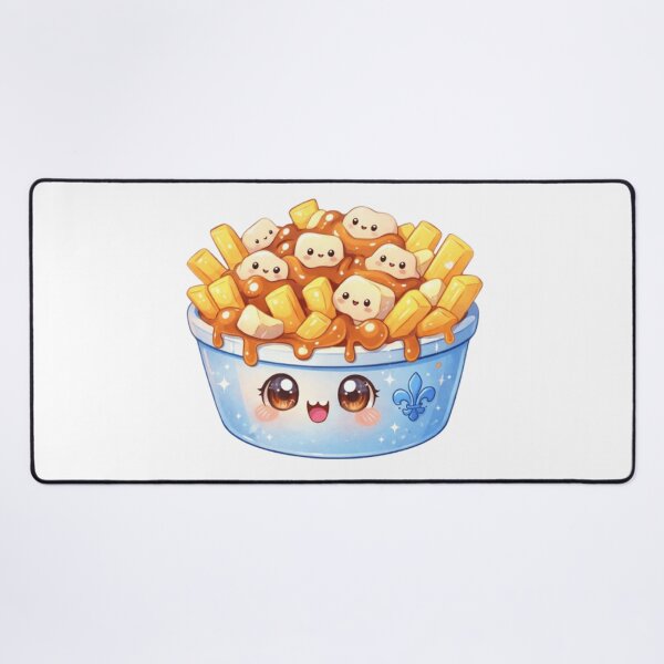 Item preview, Cute Kawaii Poutine Illustration | Quebec Food Art | Canadian Comfort Food Gift Design designed and sold by JonathanP514.