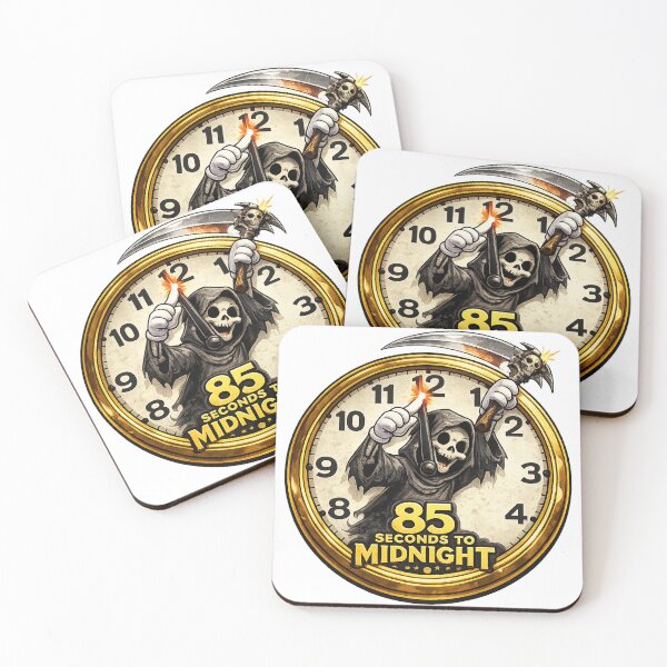 Item preview, Doomsday Clock 85 Seconds to Midnight – Funny 2026 Apocalypse Warning Graphic T-Shirt designed and sold by jpm70.