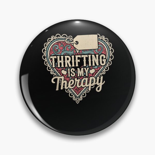 Item preview, Thrifting is My Therapy Thrift Store Yard Sale designed and sold by THREE LITTLE BEANS.