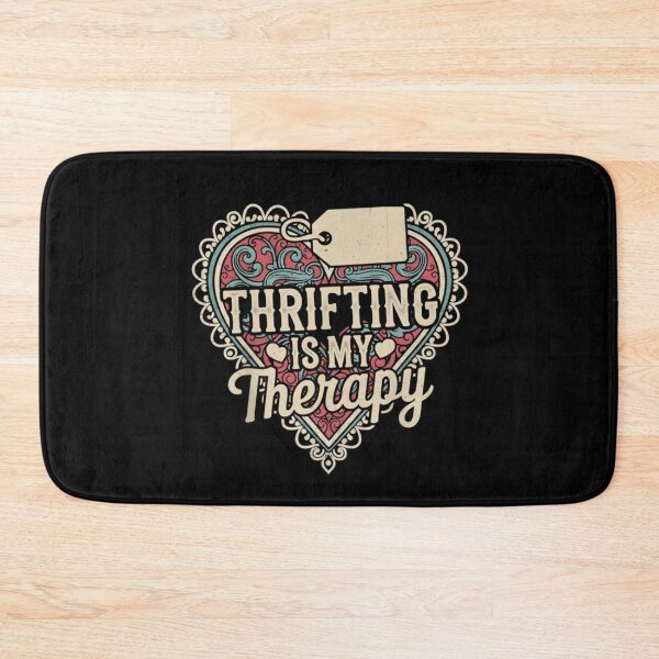 Item preview, Thrifting is My Therapy Thrift Store Yard Sale designed and sold by THREE LITTLE BEANS.