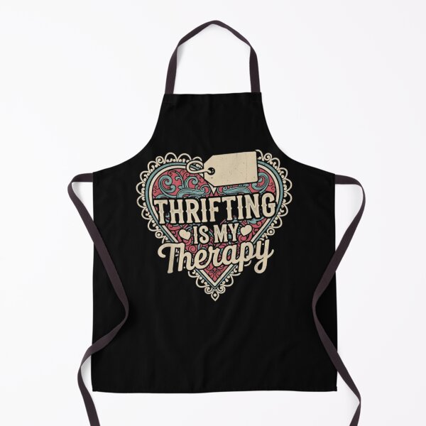 Item preview, Thrifting is My Therapy Thrift Store Yard Sale designed and sold by THREE LITTLE BEANS.